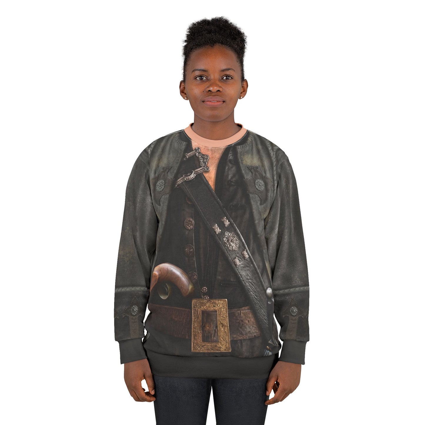 Blackbeard Long Sleeve Shirt, Pirates of the Caribbean Costume