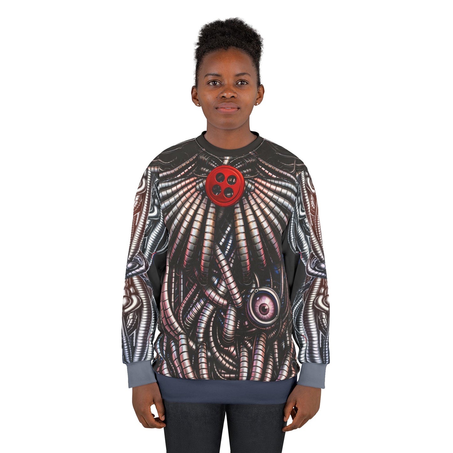 Twisted Animatronic Silver Long Sleeve Cosplay, FNAF Character Inspired Costume