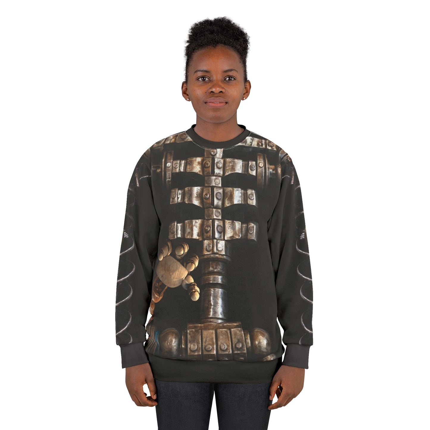 Animatronic Skeleton Long Sleeve Cosplay, FNAF Character Inspired Costume