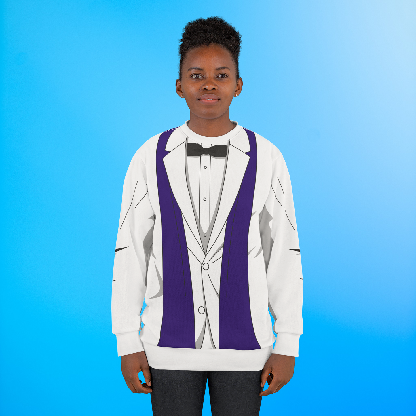 Gambit White Tuxedo Long Sleeve Shirt, X-Men 1997 Costume