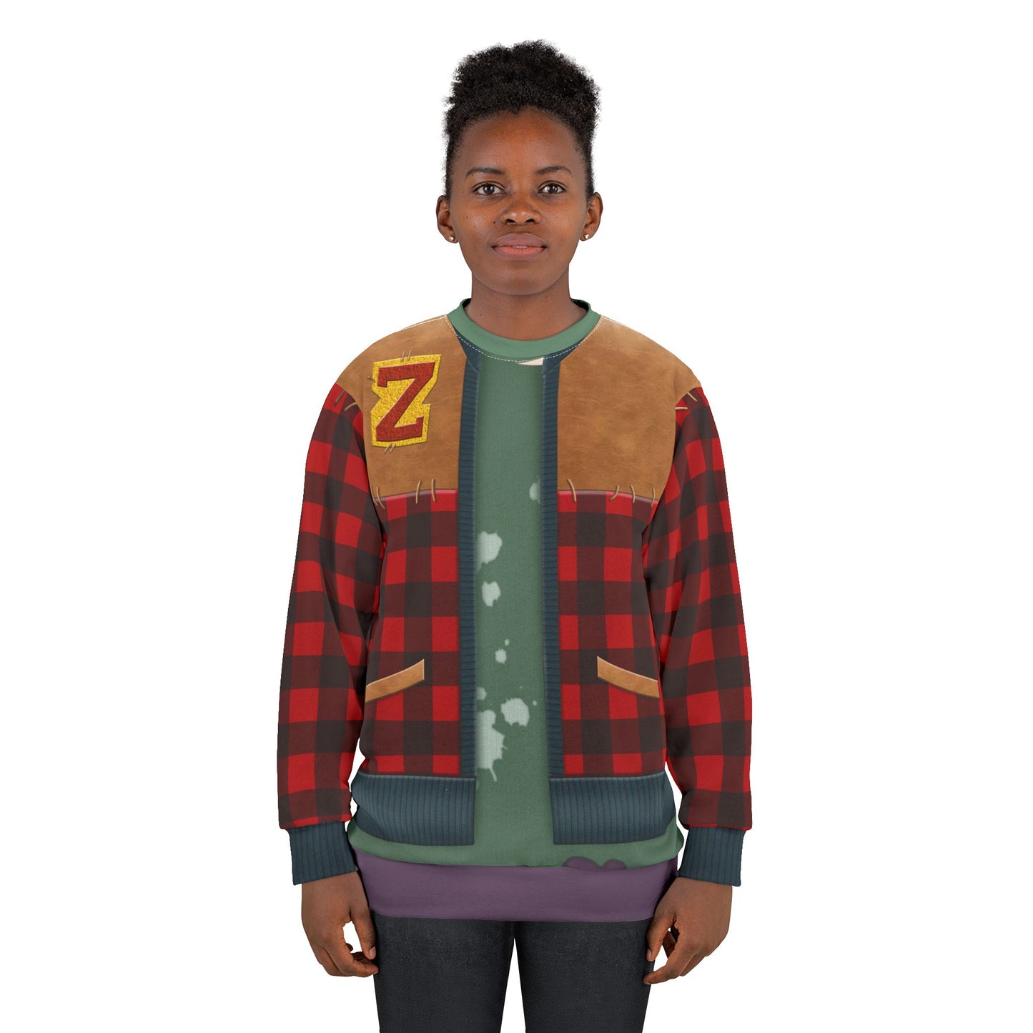 Zed Necrodopolis Long Sleeve Shirt, Zombies The Re-Animated Series Costume