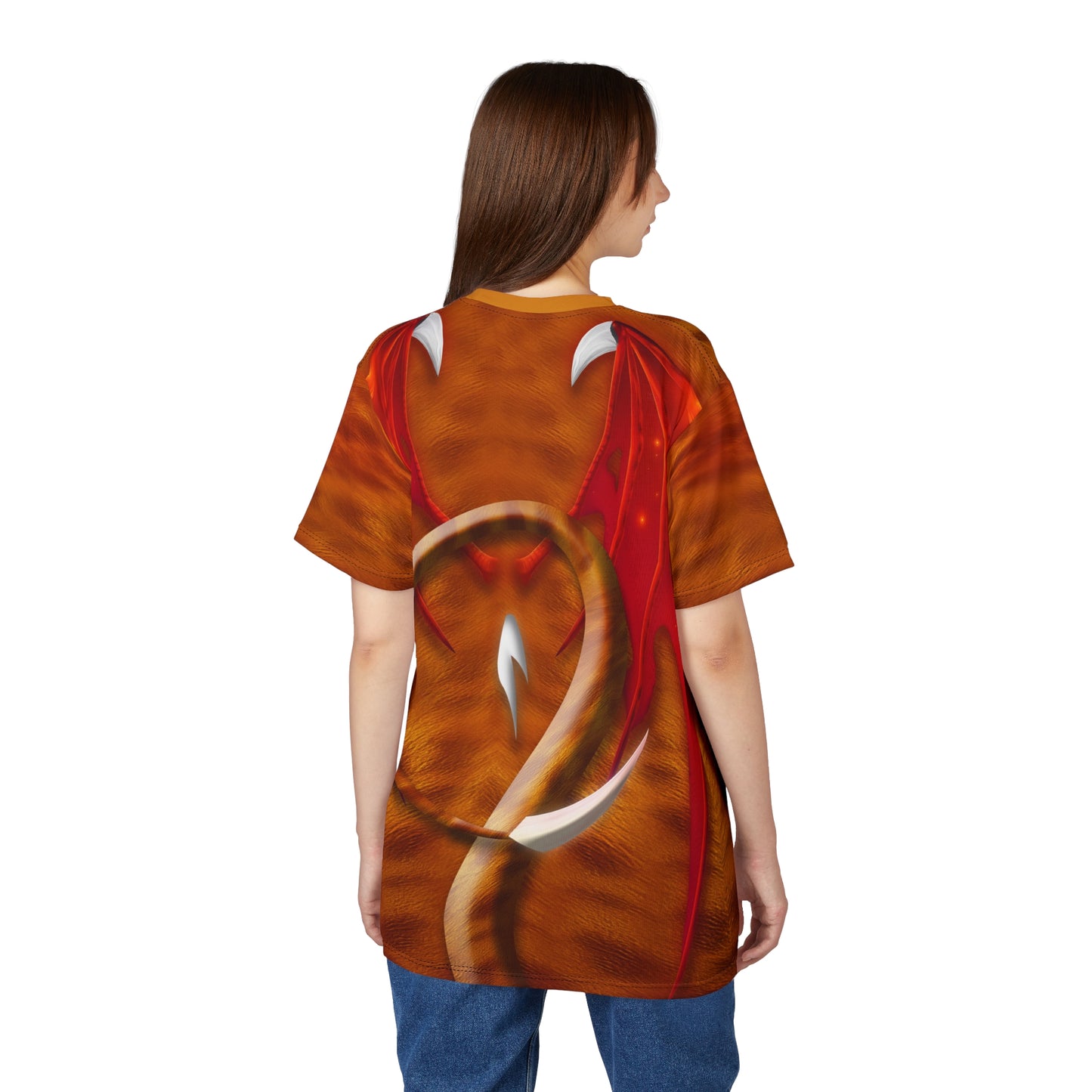 Red Elemental Dragon Shirt, The Eternal Night Costume