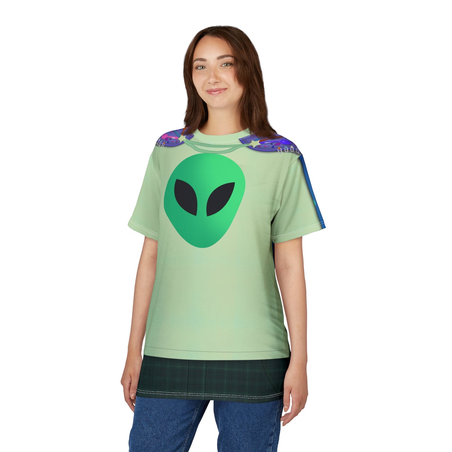 Elio Green Alien Shirt, Pixar Elio Character Inspired Costume