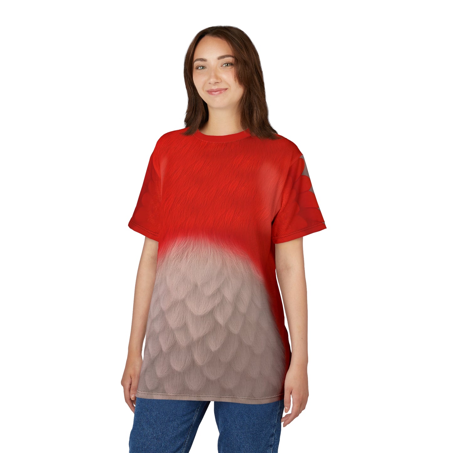 Wingo Red Bird Shirt, RoboGobo Inspired Character Costume