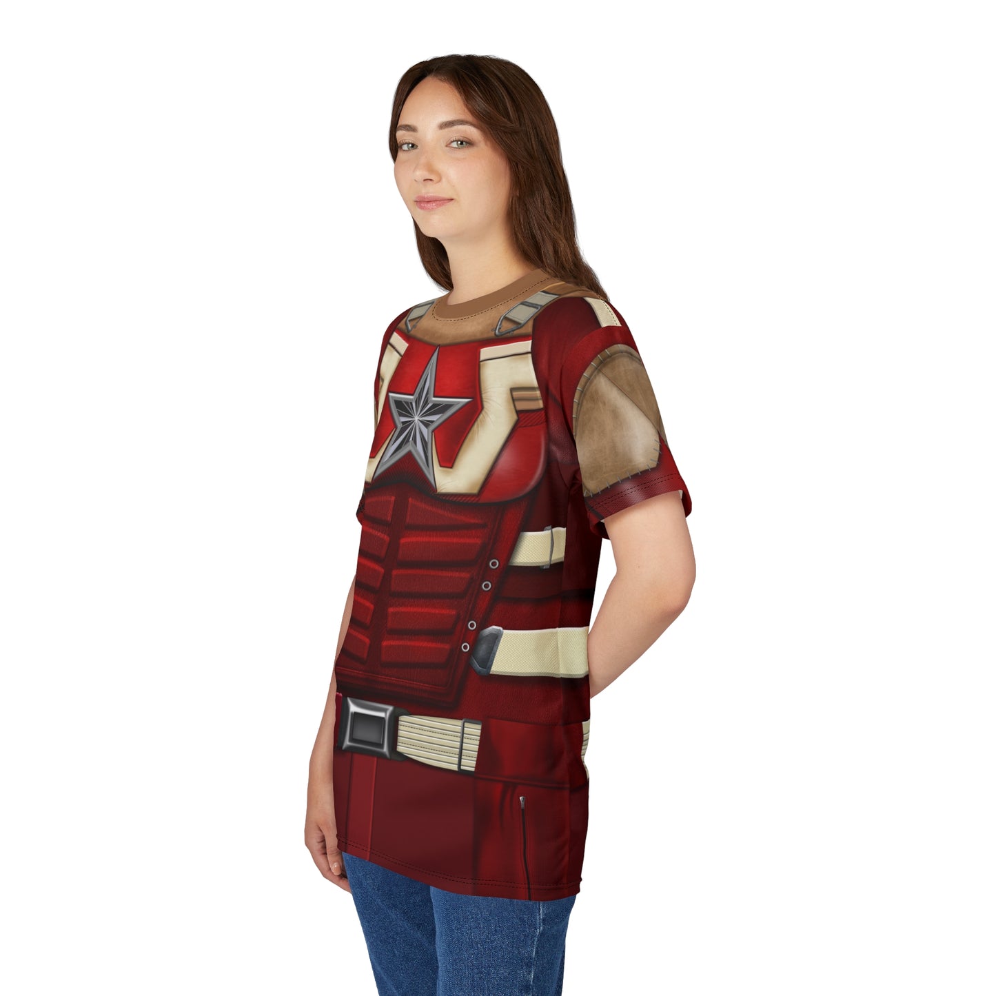 Red Guardian Shirt, Thunderbolts Character Costume