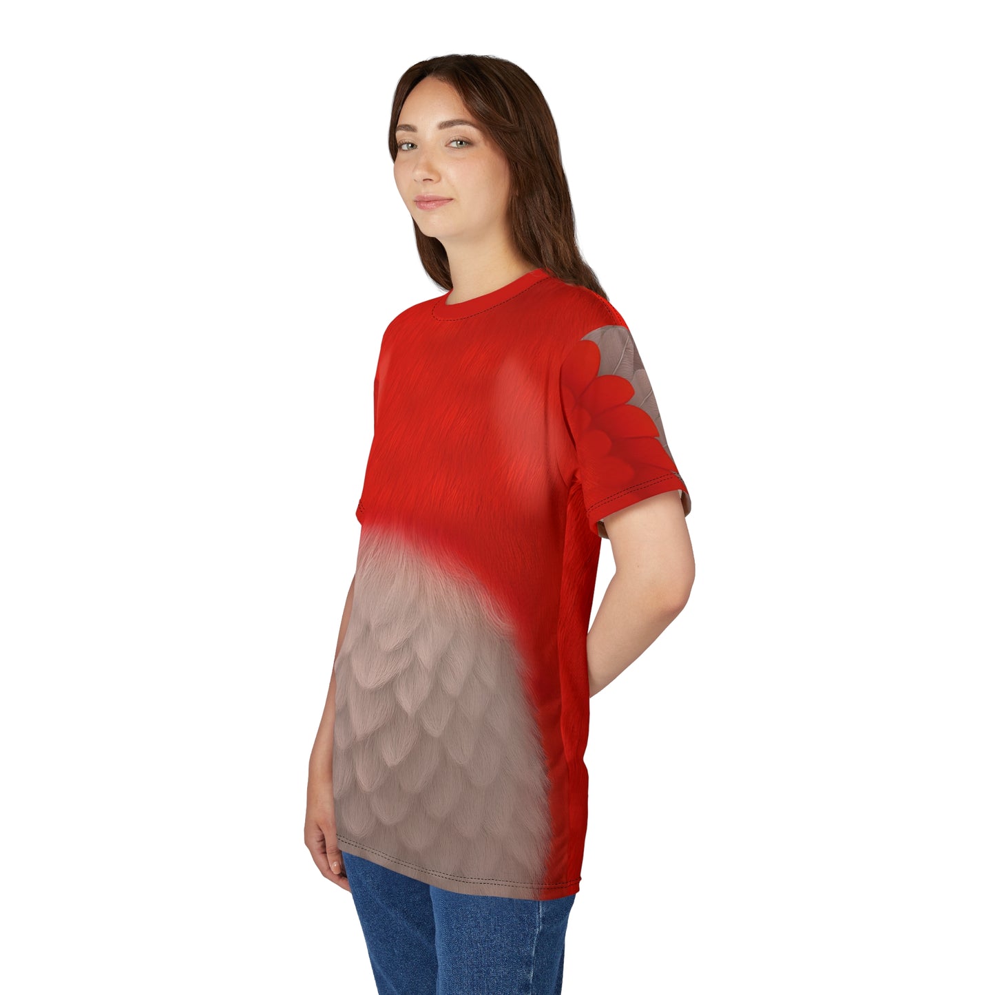 Wingo Red Bird Shirt, RoboGobo Inspired Character Costume