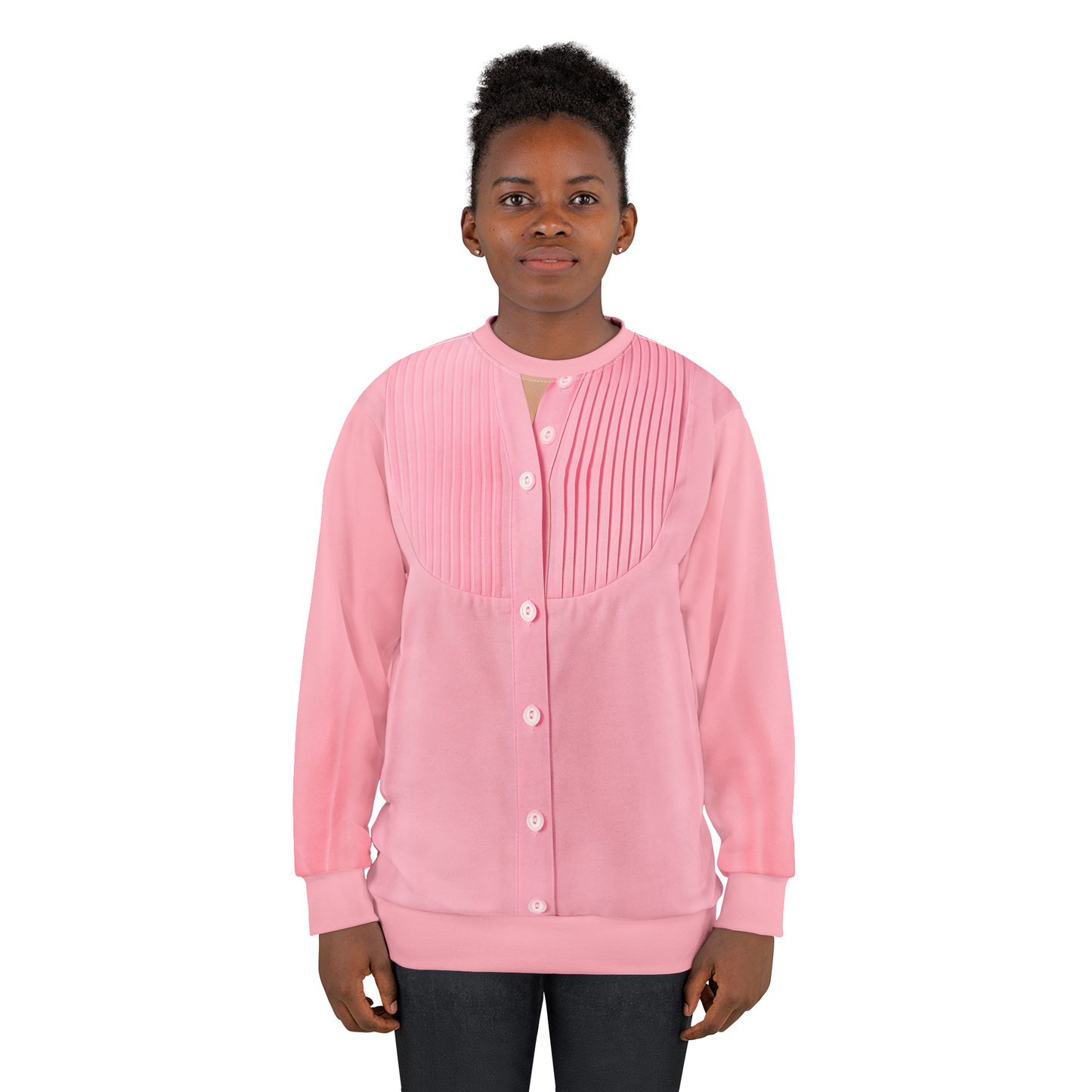 Glinda Pink Long Sleeve Cosplay, Wicked Character Inspired Costume