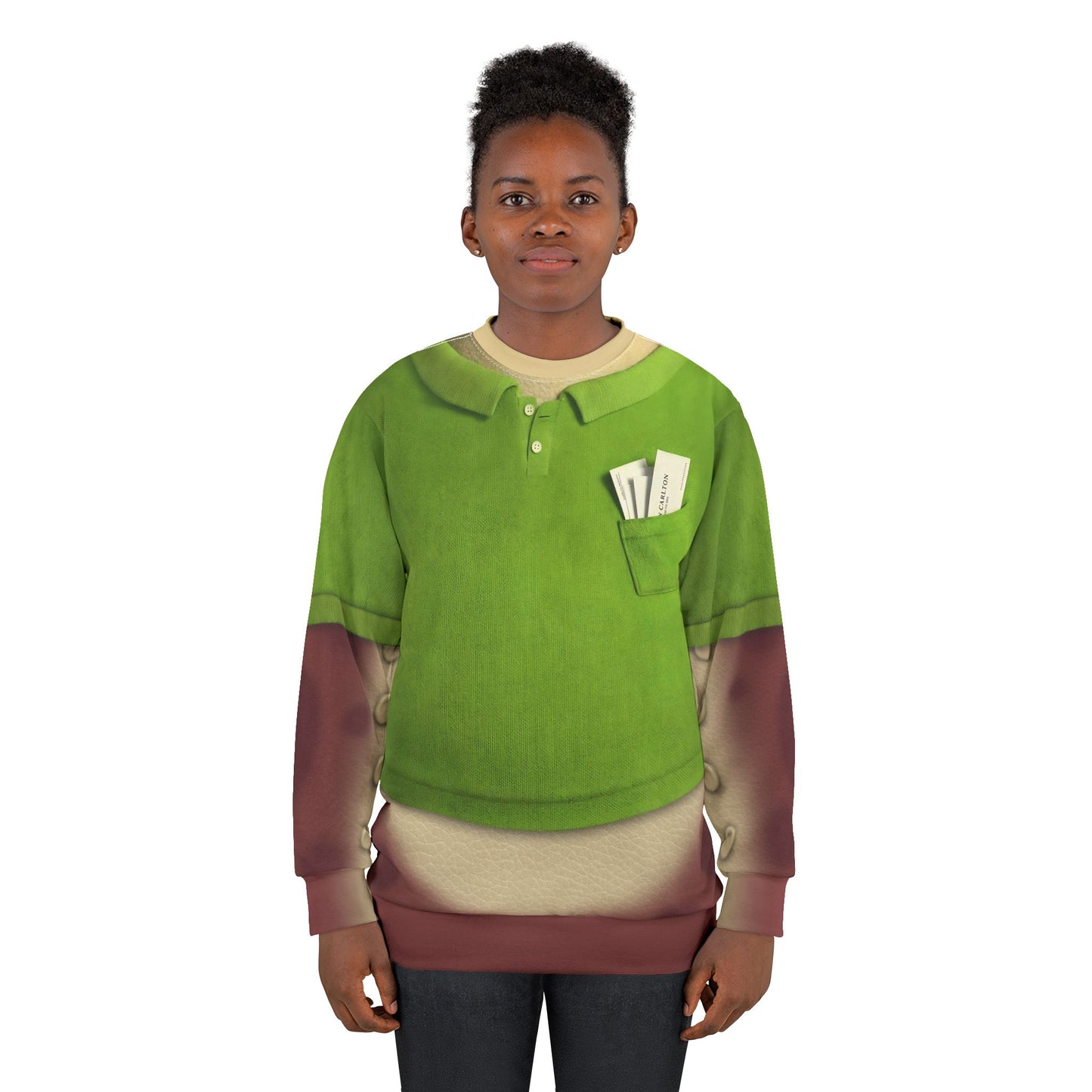 Don Carlton Long Sleeve Cosplay, Monsters University Character Inspired Costume