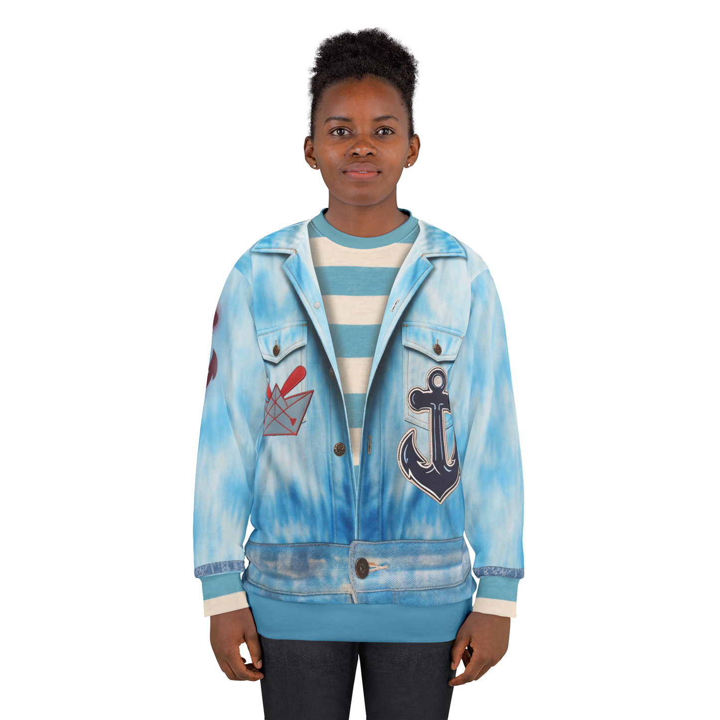 Squeaky Smee Long Sleeve Shirt, Descendants 5 Costume, Wicked Wonderland Cosplay, Musical Fantasy Character Outfit, Disney Cruise Apparel