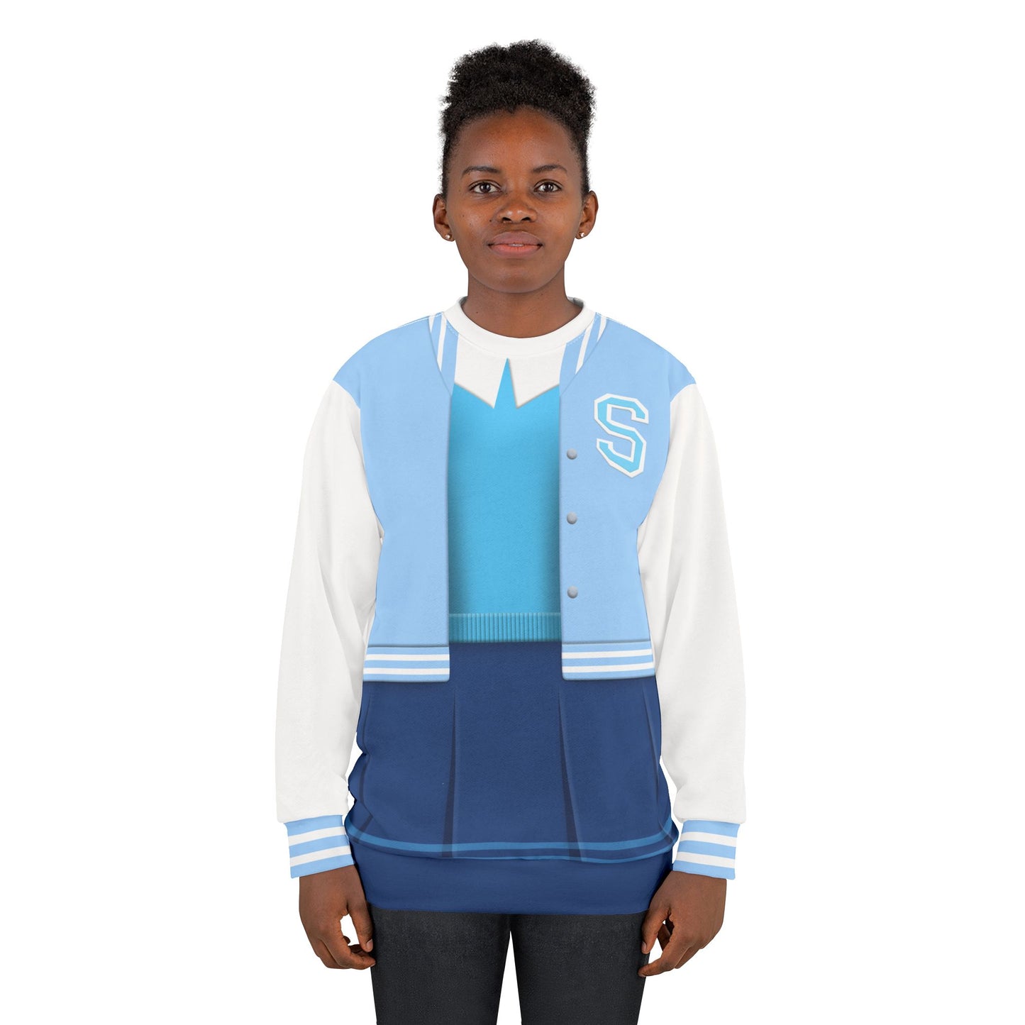 Addison Varsity Long Sleeve Shirt, Zombies The Re-Animated Series Costume