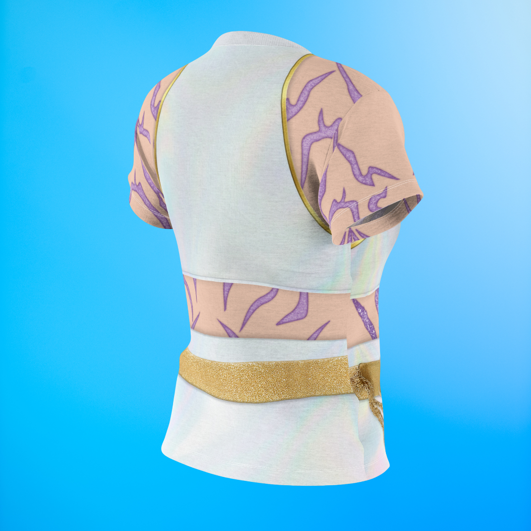 Kpop Golden White Women's Shirt, K-Pop IdoI Girl Group Inspired Cosplay Costume