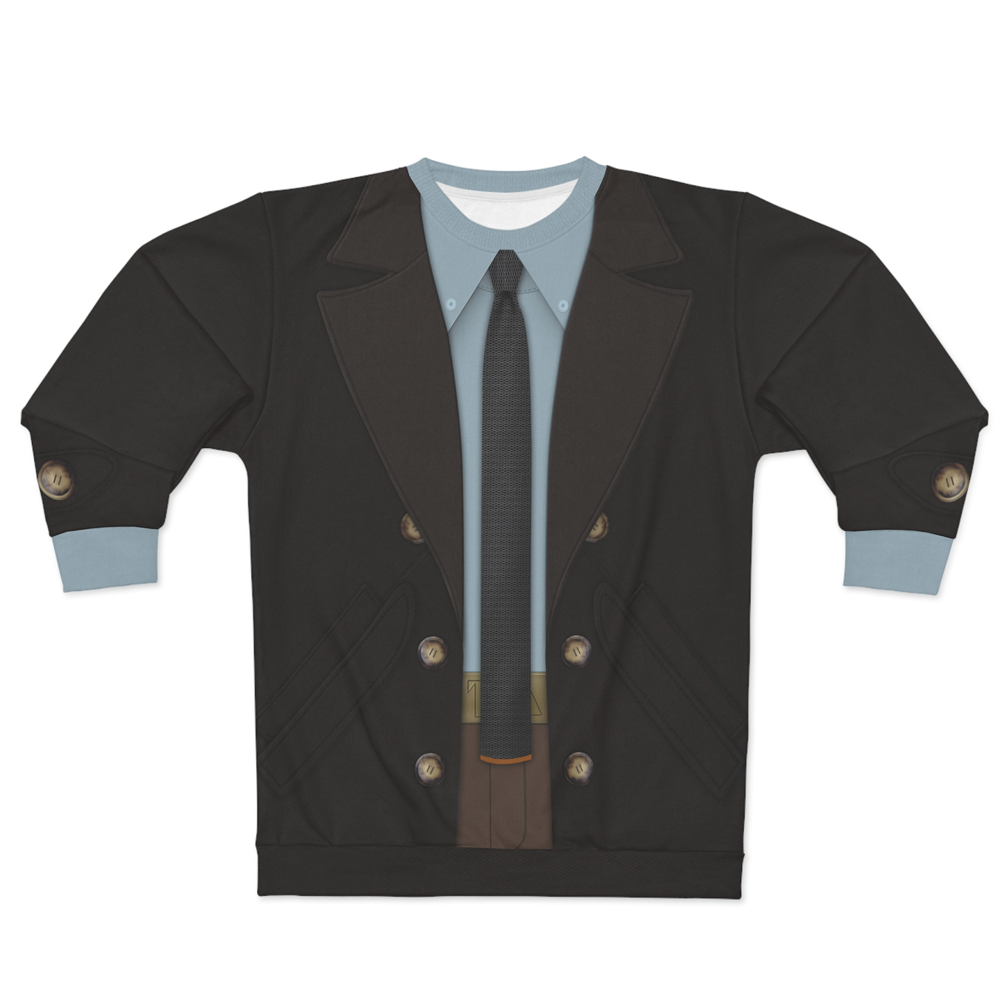 Loki Black Suit Long Sleeve Shirt, Loki Season 2 Costume