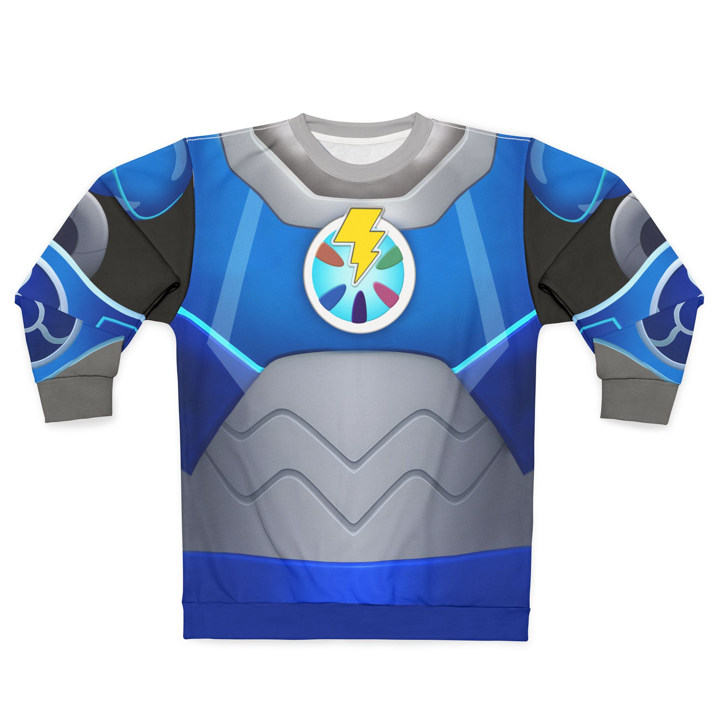 Booster Robo Suit Long Sleeve Cosplay, RoboGobo Inspired Character Costume