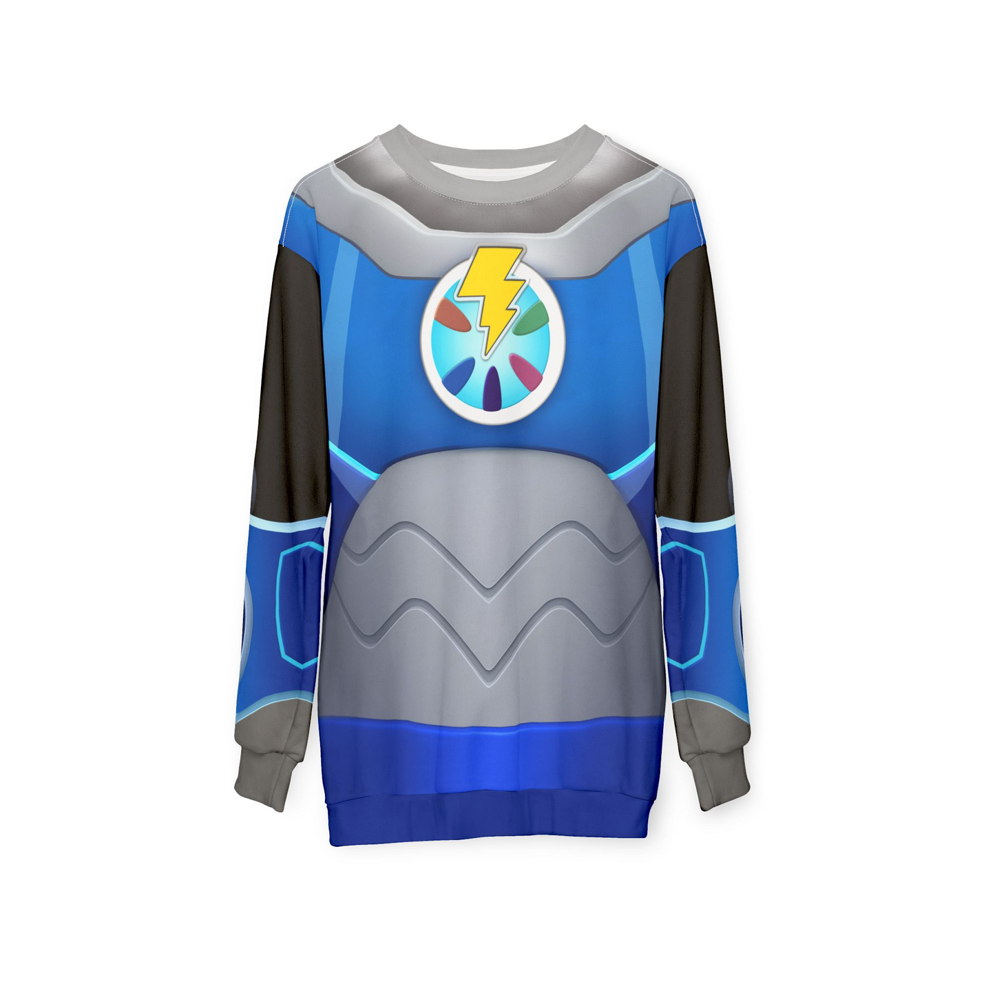 Booster Robo Suit Long Sleeve Cosplay, RoboGobo Inspired Character Costume