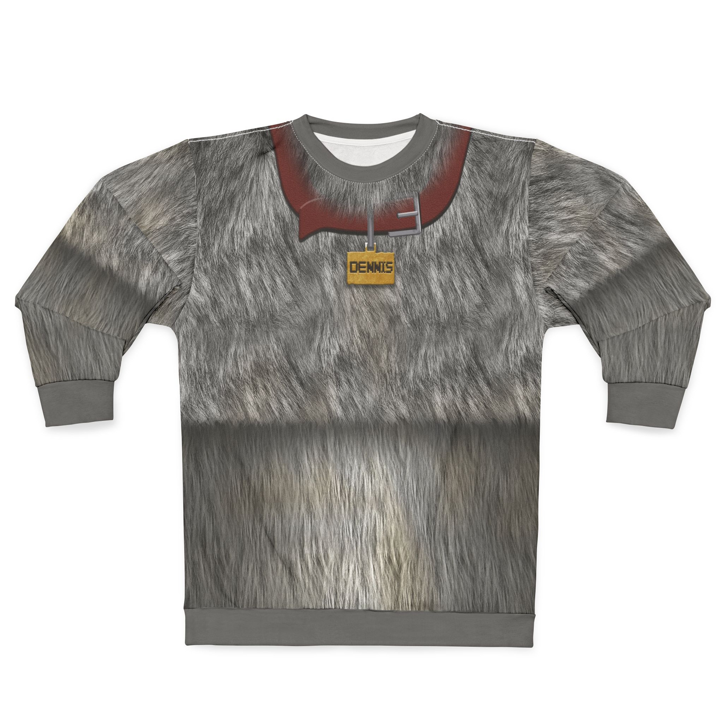 Dennis the Dog Long Sleeve Shirt, The Overworld Animal Character Inspired Costume
