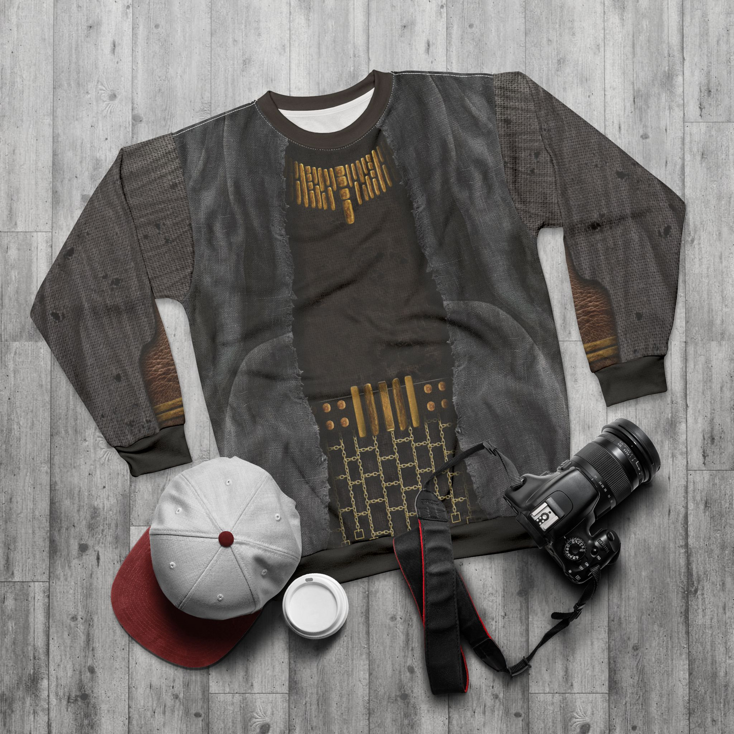 Malgosha Long Sleeve Shirt, Movie Games Character Inspired Costume