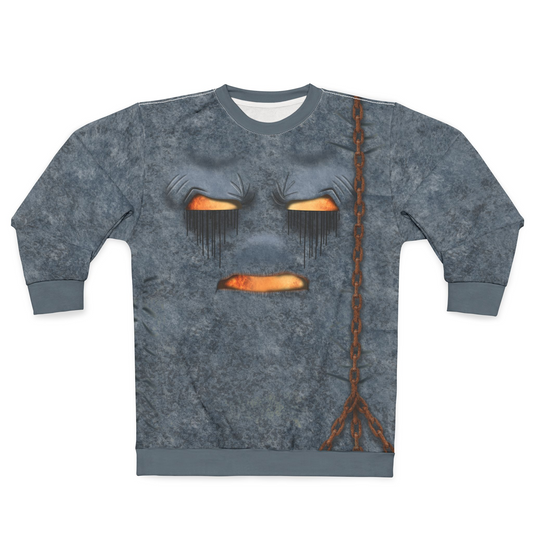 Ghast Face Cosplay Long Sleeve Shirt, The Overworld Game Character Inspired Costume