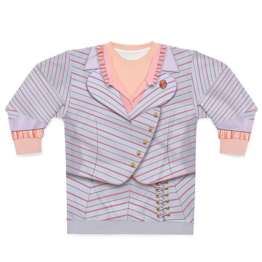 Pink Good Witch University Uniform Long Sleeve Shirt, Broadway Character Inspired Costume