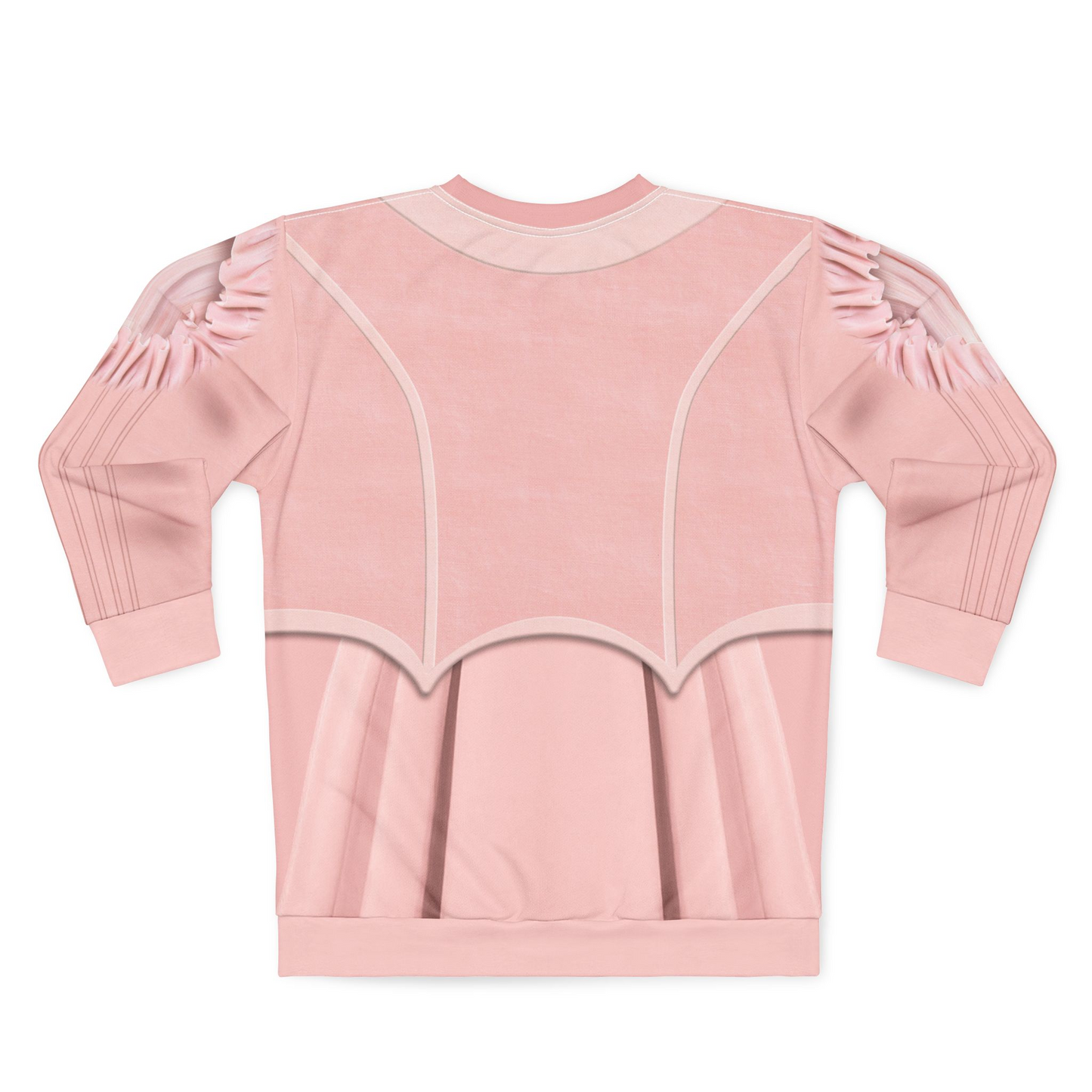 Glinda Pink Good Witch Long Sleeve Cosplay, Wicked Character Inspired Costume