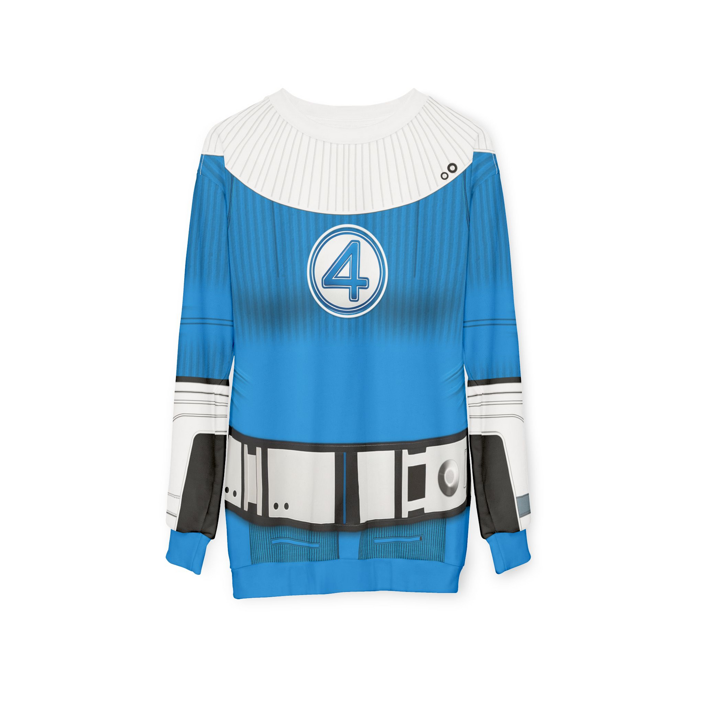 Invisible Woman Long Sleeve Cosplay, The Fantastic Four Character Inspired Costume