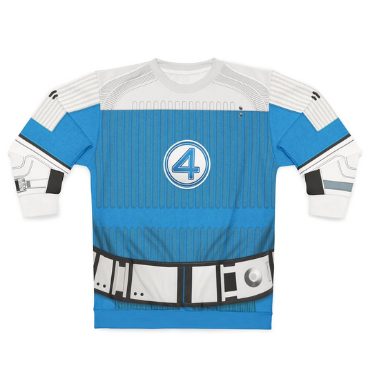 Jonathan Storm Long Sleeve Cosplay, The Fantastic Four Character Inspired Costume