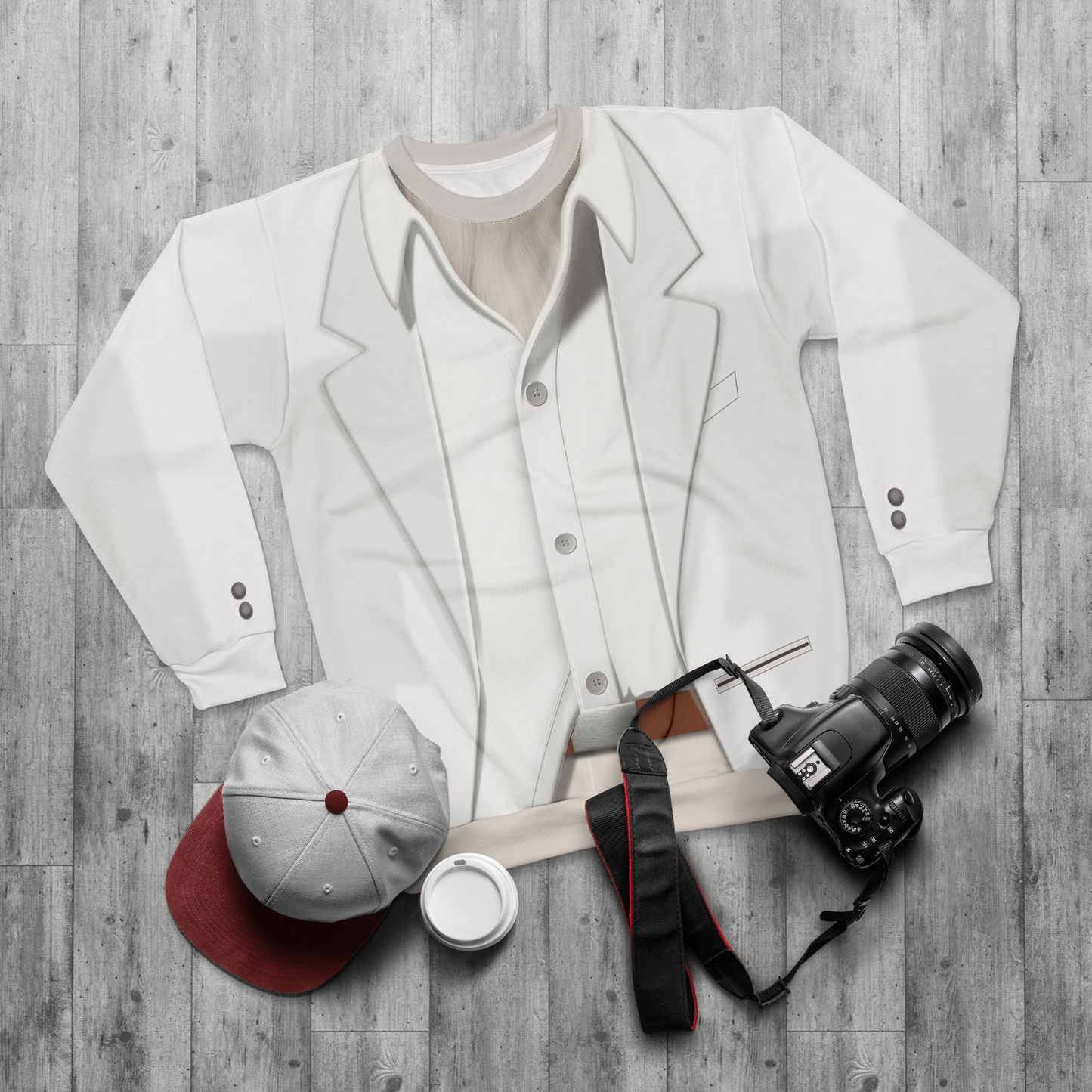 Mr. Wolf Long Sleeve Shirt, The Bad Guys Movie 2 Character Inspired Costume
