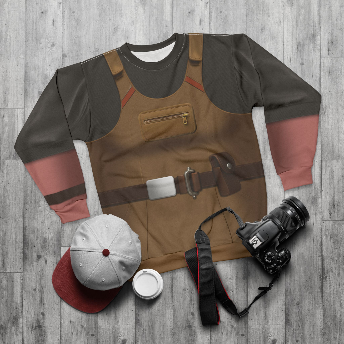 Pigtail Long Sleeve Shirt, The Bad Guys Movie 2 Character Inspired Costume