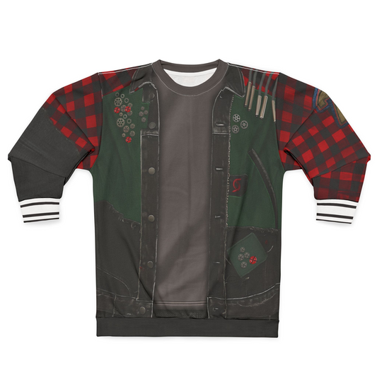 Zed Necrodopolis Long Sleeve Shirt, Zombies 4 Dawn of the Vampires Costume