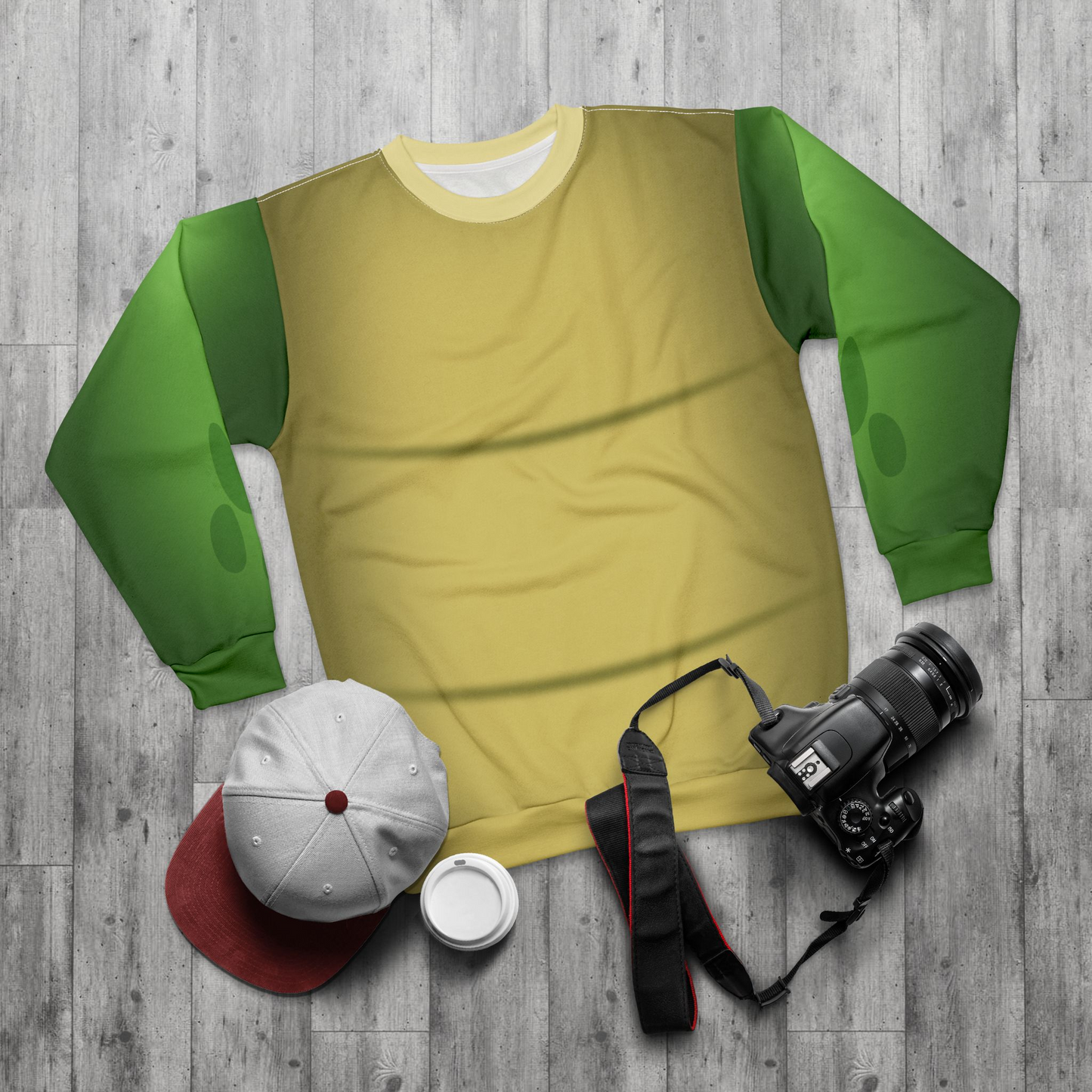 Shelly Green Turtle Long Sleeve Cosplay, RoboGobo Inspired Character Costume