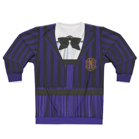 Enid Werewolf Long Sleeve Shirt, Halloween Comedy Movies Costume