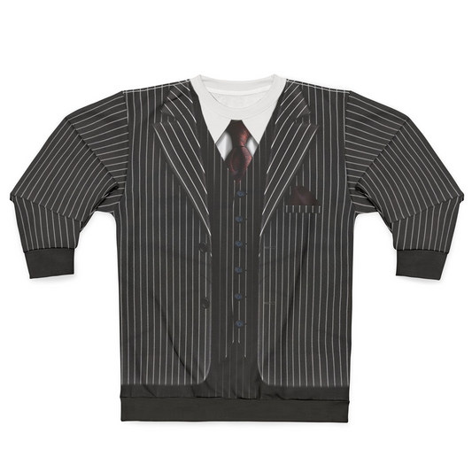 Addams Dad Long Sleeve Shirt, Halloween Comedy Movies Costume