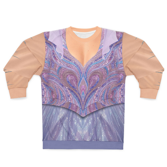 Glinda Purple Long Sleeve Cosplay, Wicked 2 Character Inspired Costume