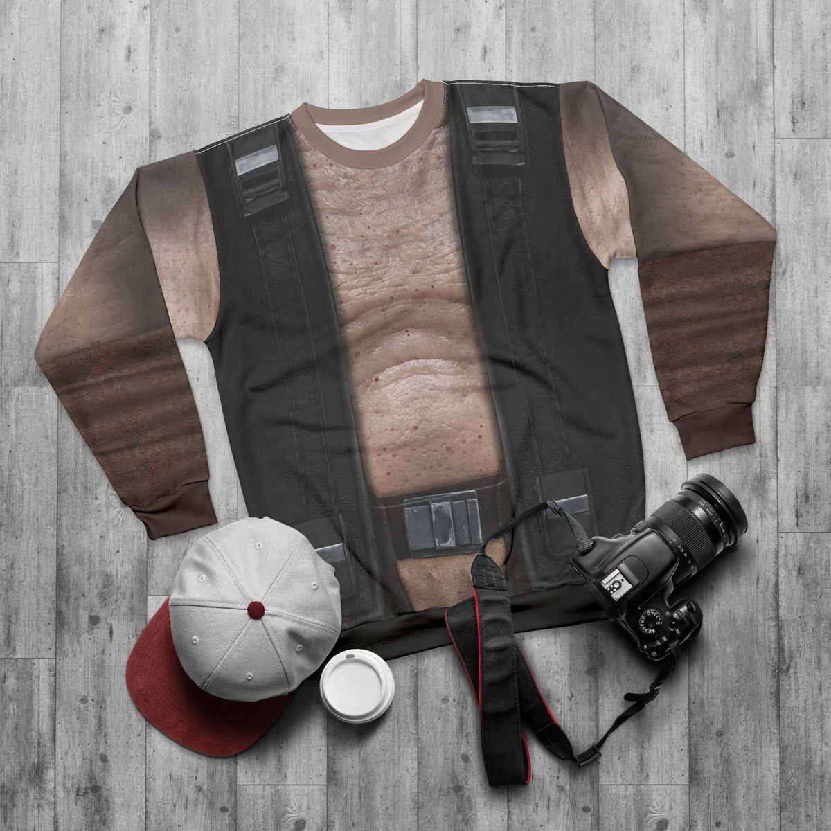 Bai Long Sleeve Shirt, Babu Frik Costume, Anzellan Droidsmith Cosplay, The Mandalorian and Grogu Outfit, Disney Halloween Party Apparel