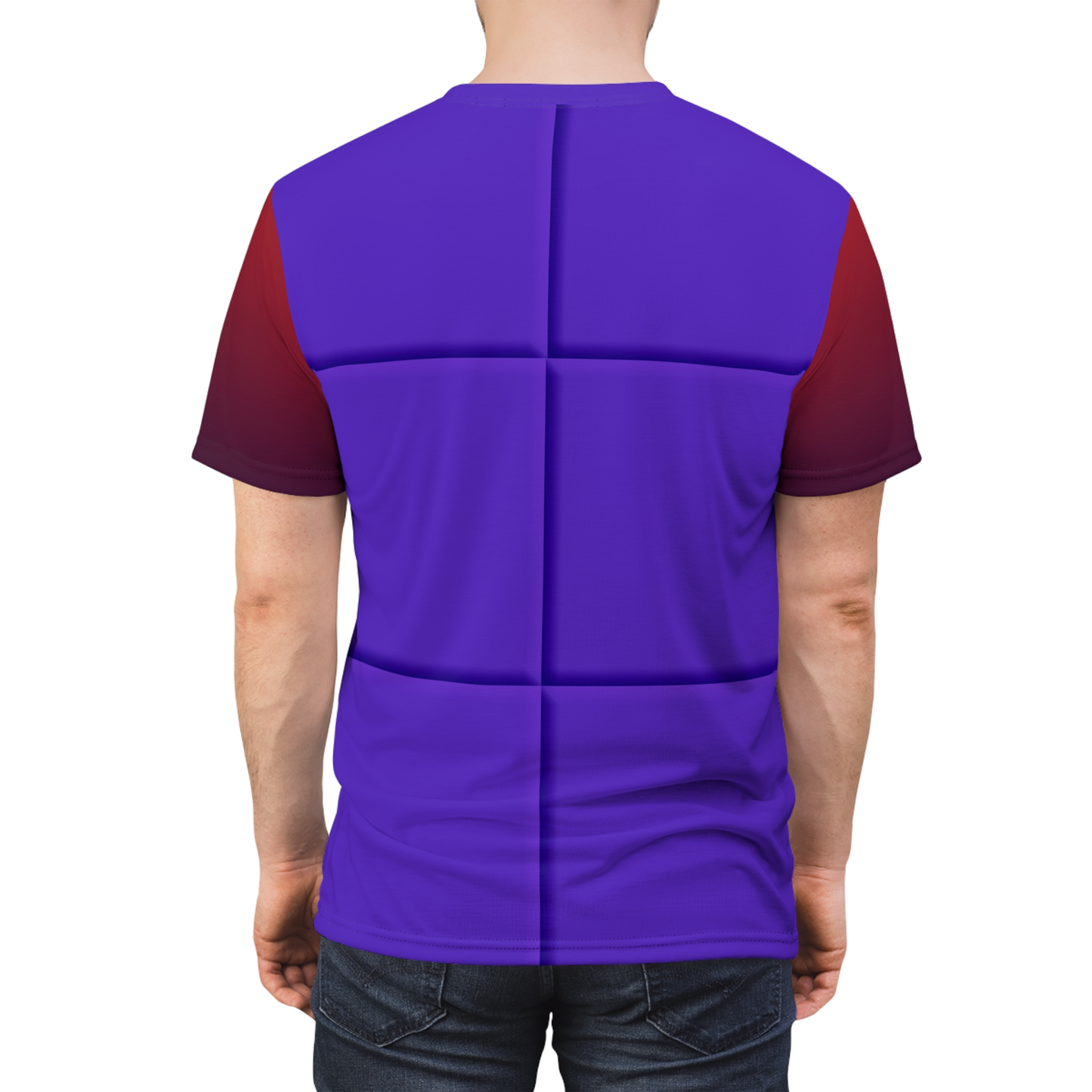 Number Six Purple Blocks Shirt, Num Characters Costume