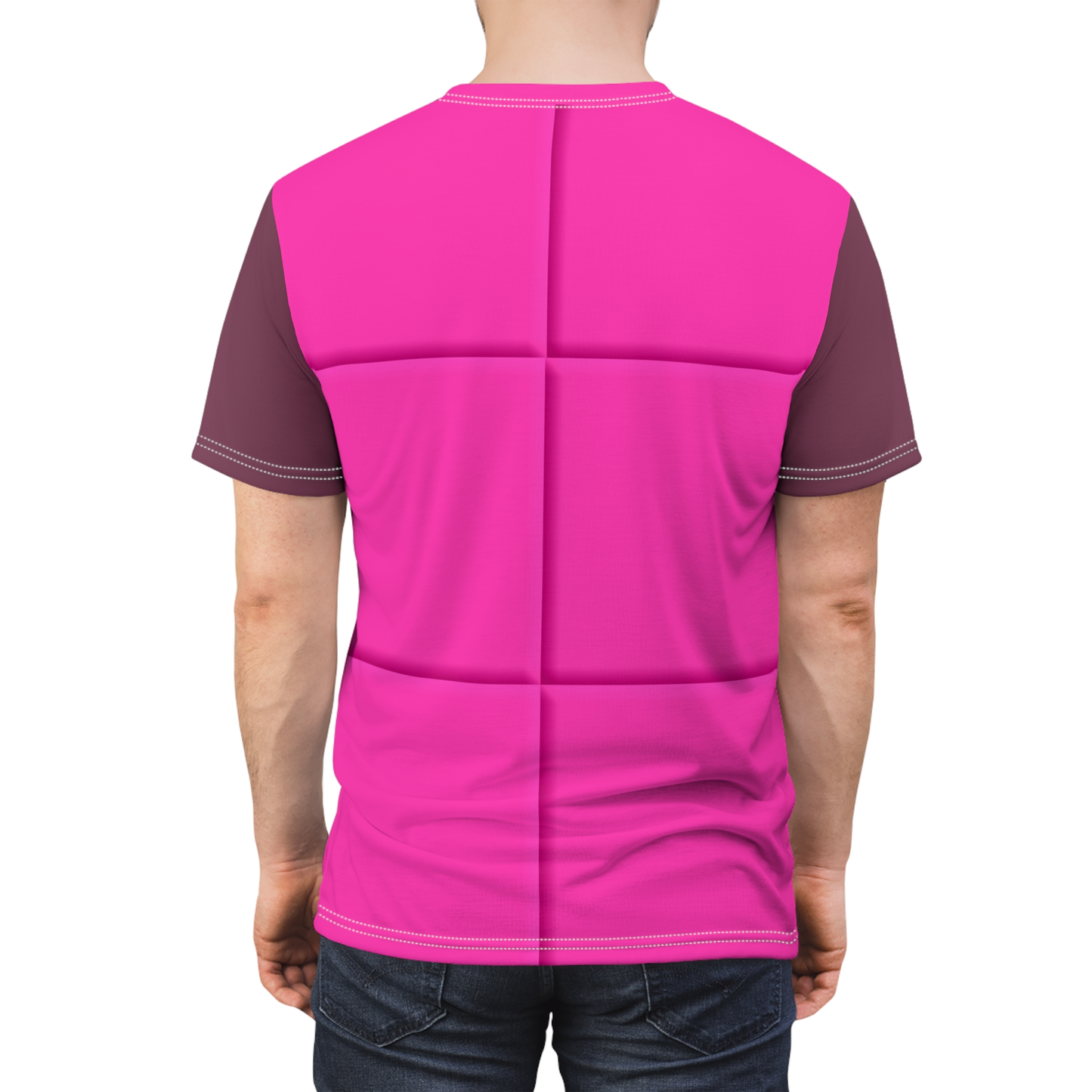 Number Eight Pink Blocks Shirt, Num Characters Costume