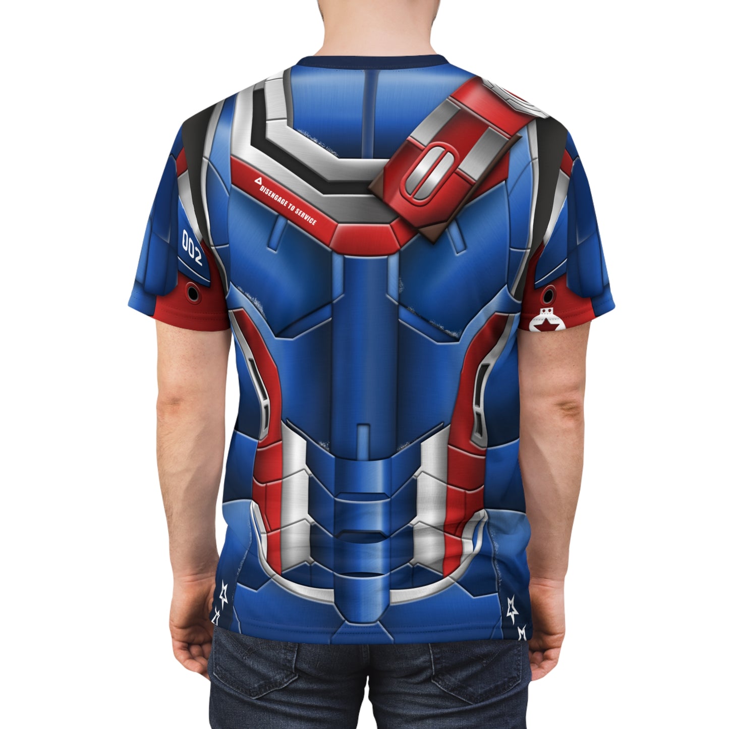 War Machine Shirt, Iron Man 3 Character Inspired Costume