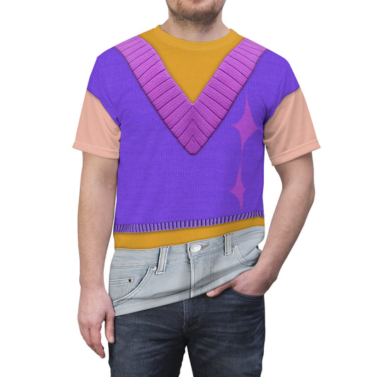 Boys Kpop Purple Style Shirt, Boy Band Korea Group Costume