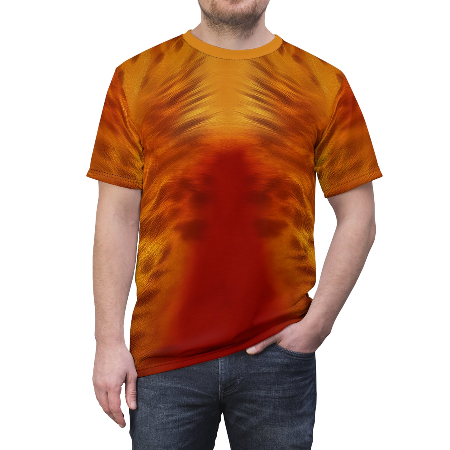 Red Elemental Dragon Shirt, The Eternal Night Costume