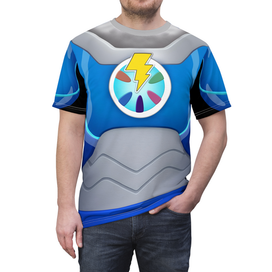 Booster Robo Suit Shirt, RoboGobo Inspired Character Costume