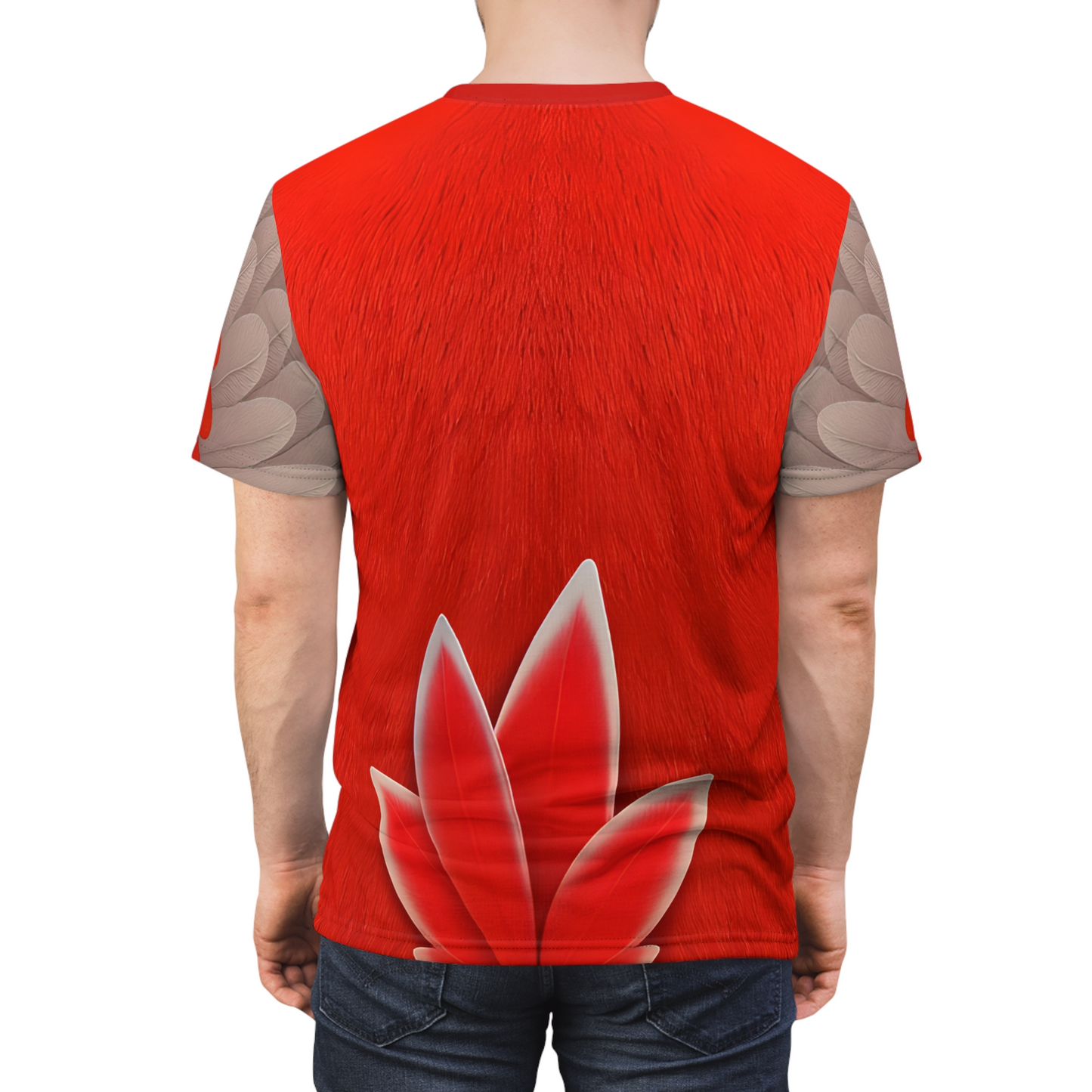 Wingo Red Bird Shirt, RoboGobo Inspired Character Costume
