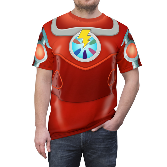 Robo Wingo Suit Shirt, RoboGobo Inspired Character Costume