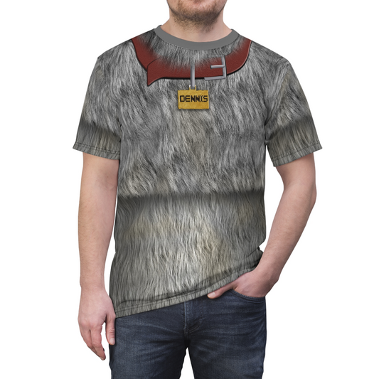 Dennis the Dog Shirt, The Overworld Animal Character Inspired Costume