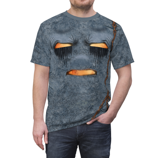 Ghast Face Cosplay Shirt, The Overworld Game Character Inspired Costume