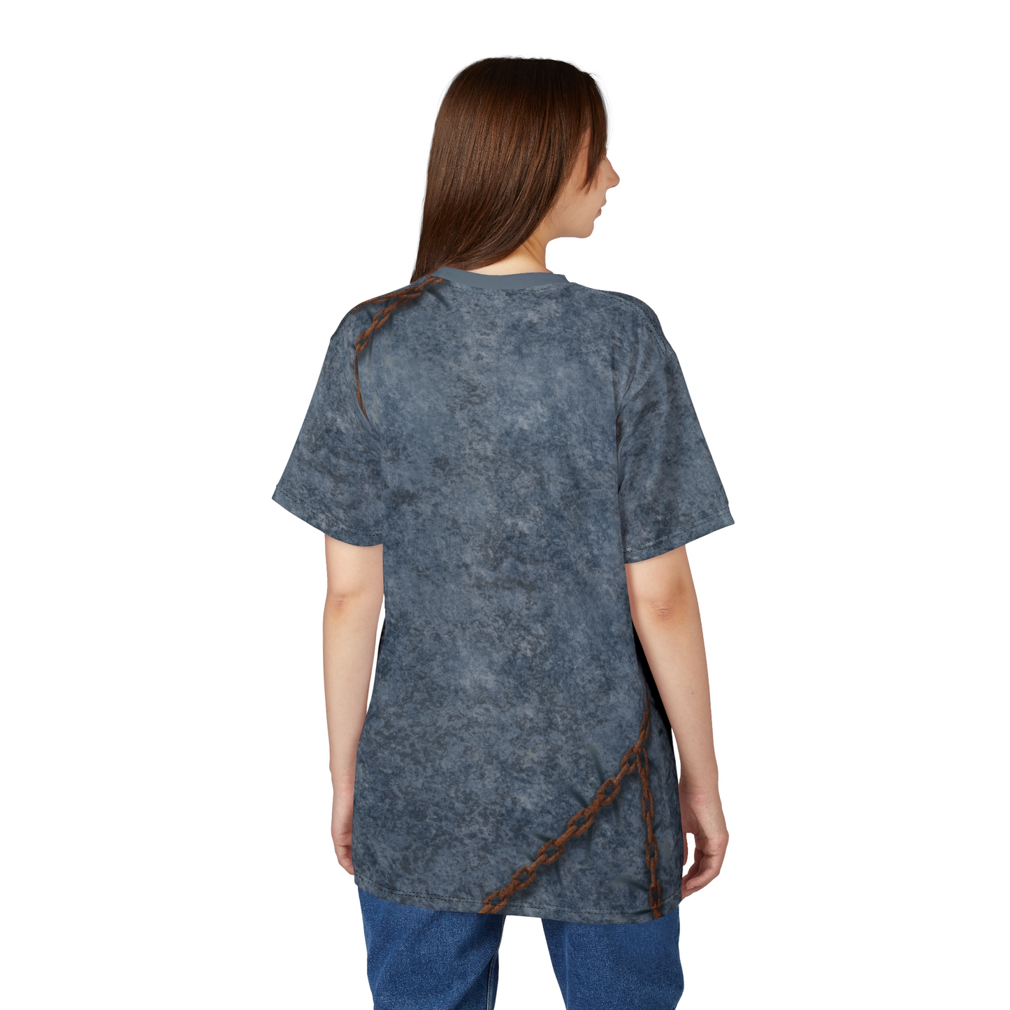 Ghast Face Cosplay Shirt, The Overworld Game Character Inspired Costume