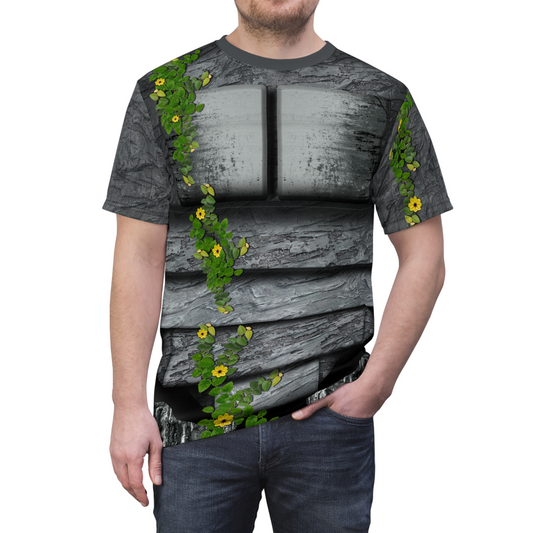 Iron Golem Cosplay Shirt, The Overworld Game Character Inspired Costume