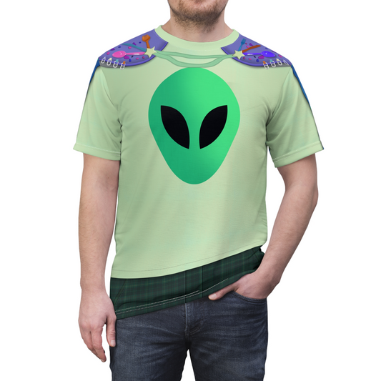 Elio Green Alien Shirt, Pixar Elio Character Inspired Costume