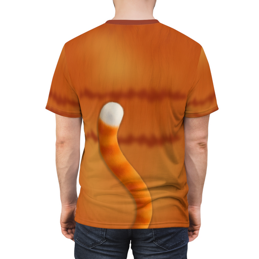 Allie Orange Cat Shirt, RoboGobo Inspired Character Costume