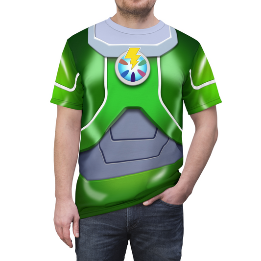 Robo Shelly Turtle Suit Shirt, RoboGobo Inspired Character Costume