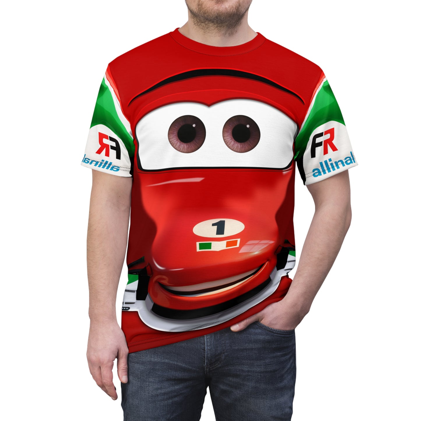 Francesco Cars Shirt, Cars 2 Character Costume
