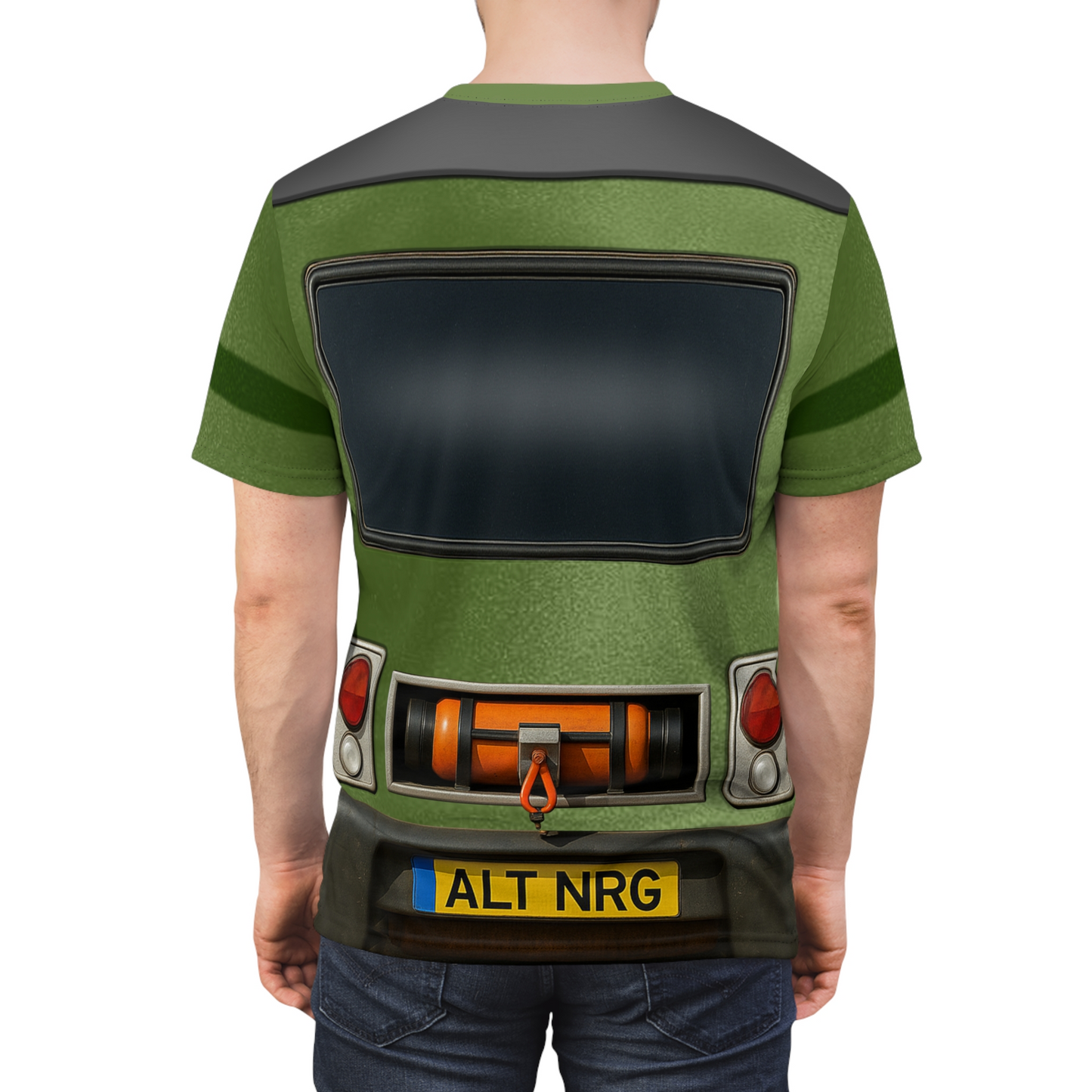Miles Axlerod Cars Shirt, Cars 2 Character Costume